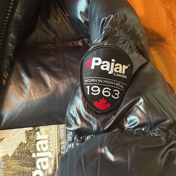 NEW🇨🇦🖤PAJAR Canada Women's Graphite Puffer Jacket NEVIS size L - Picture 6 of 15